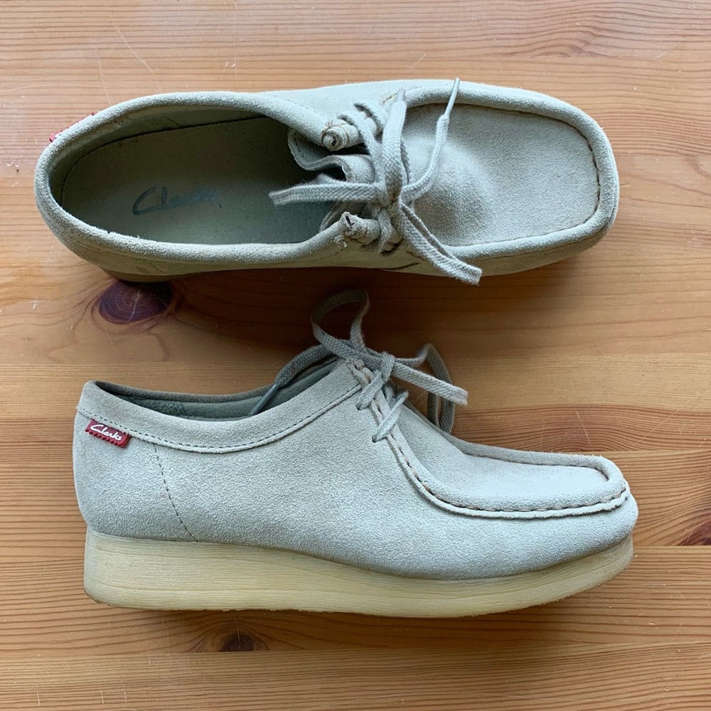 Clarks Wallabee Padmora Suede Shoes